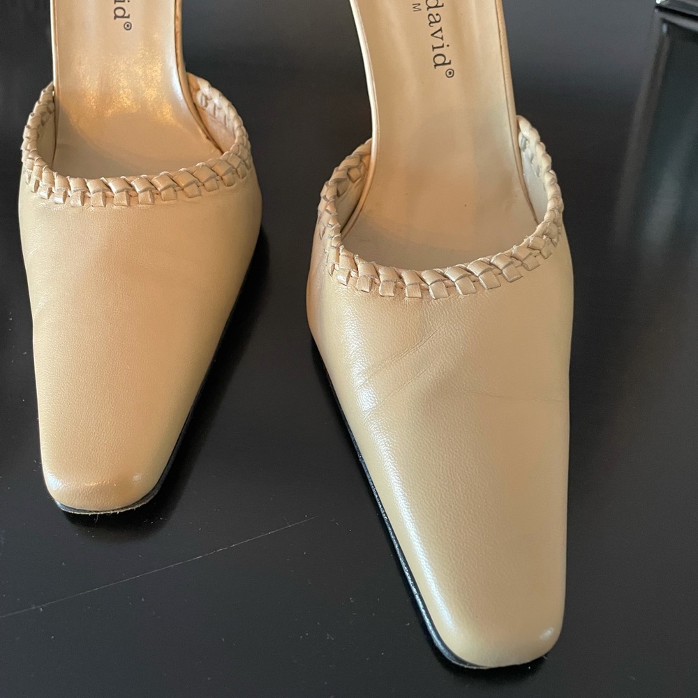 Charles David high heeled slides - Picture 2 of 3